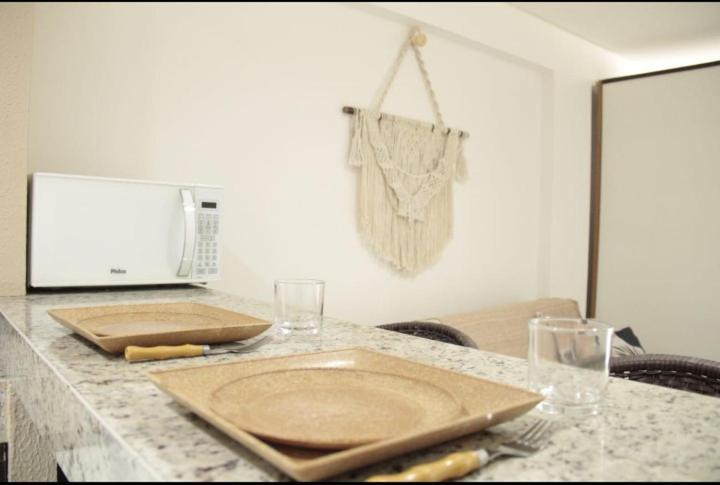 Pipas Bay - Flat - Beira Mar Aparthotel Praia de Pipa Buitenkant foto