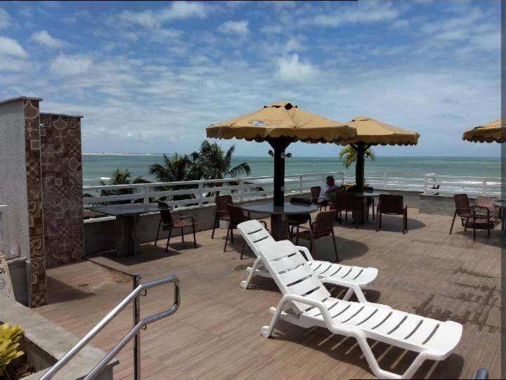 Pipas Bay - Flat - Beira Mar Aparthotel Praia de Pipa Buitenkant foto